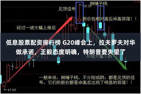 低息股票配资排行榜 G20峰会上，拉夫罗夫对华做承诺，王毅态度明确，特朗普要失望了